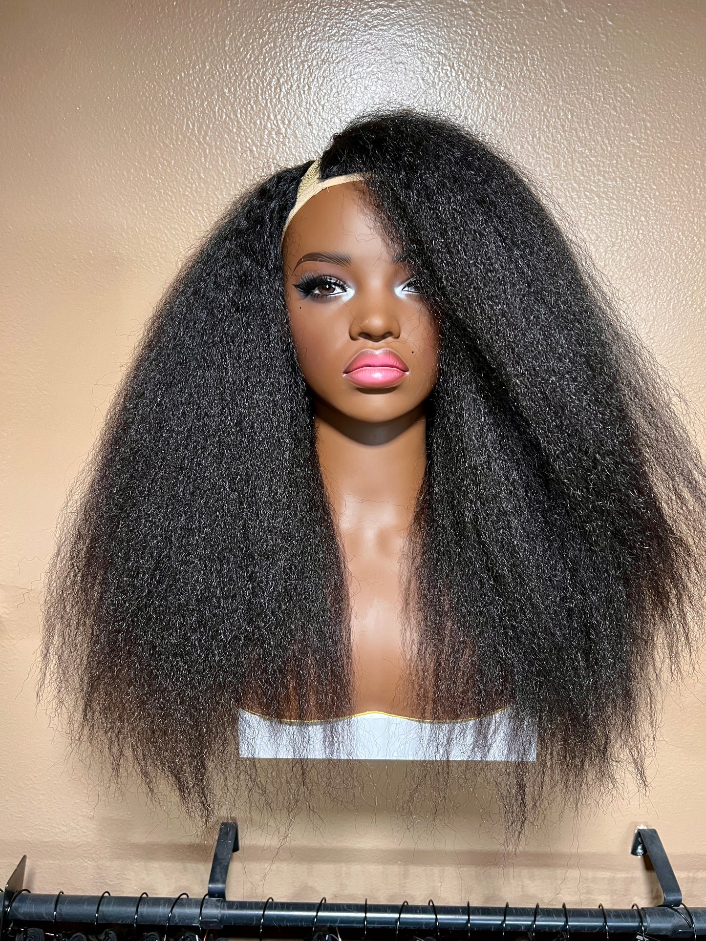 Afro Straight U-Part Wig