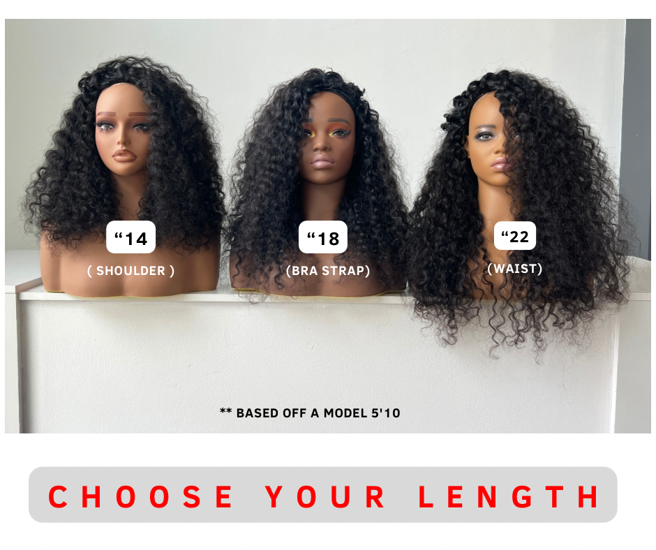 Afro Coily(4C) Flipover Wig