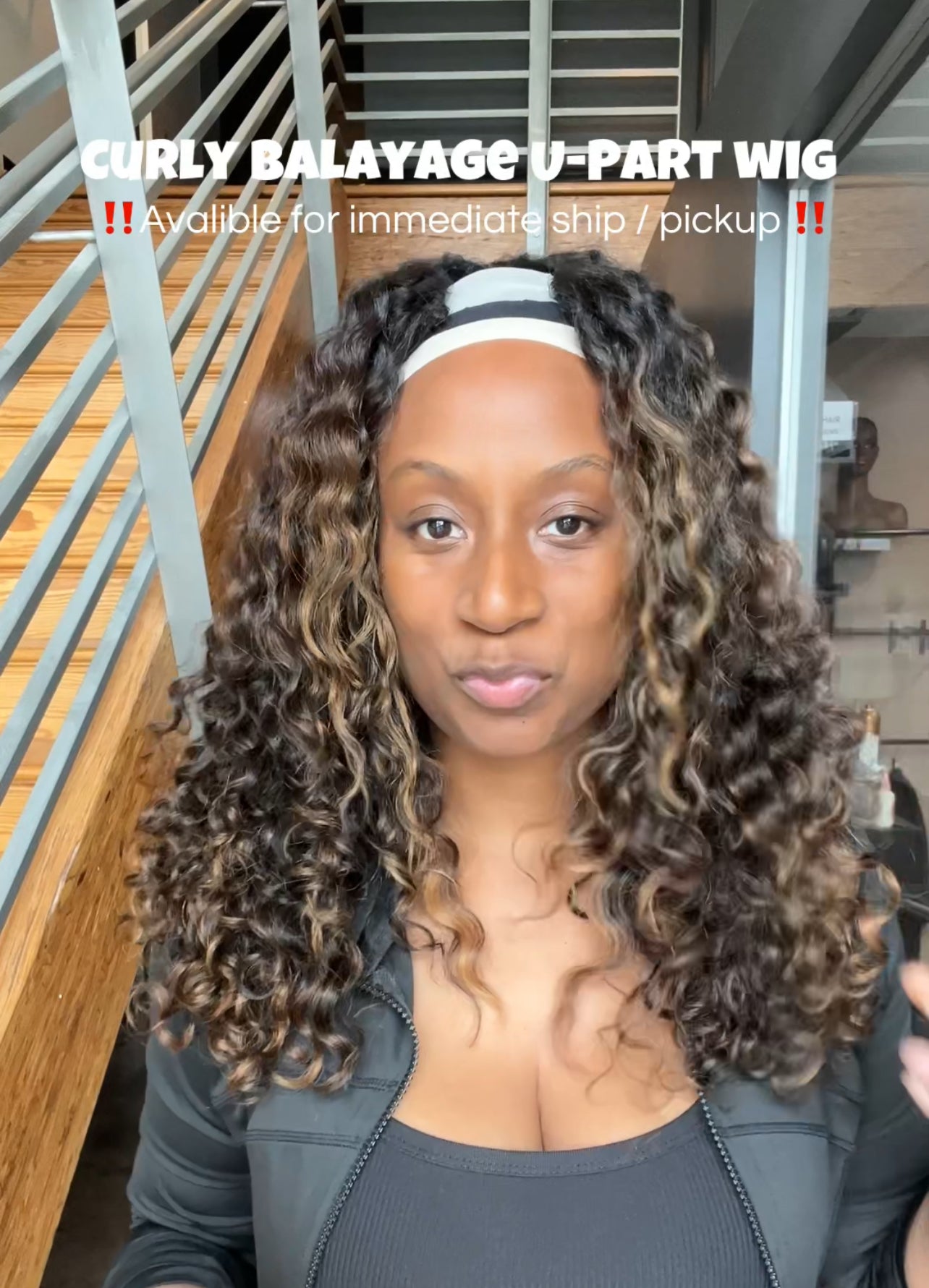 Express Balayage U-Part Wig 007