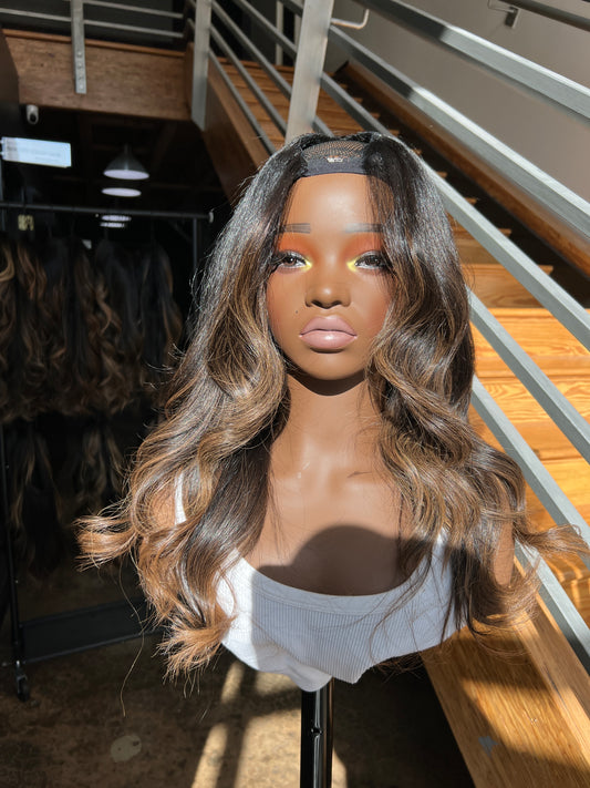 Express Balayage U-Part Wig 012