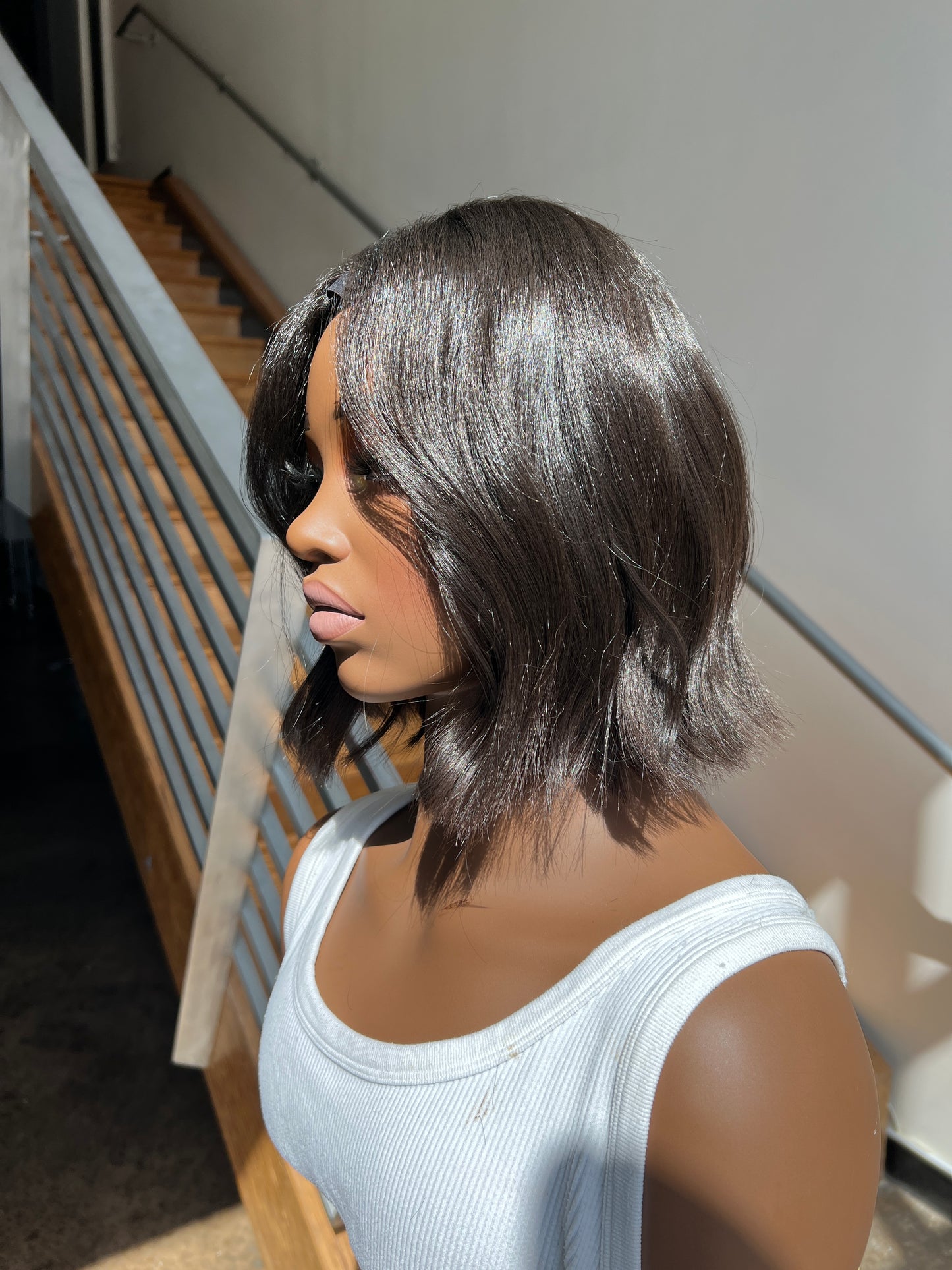 "10 Blunt Cut Bob U-Part Wig