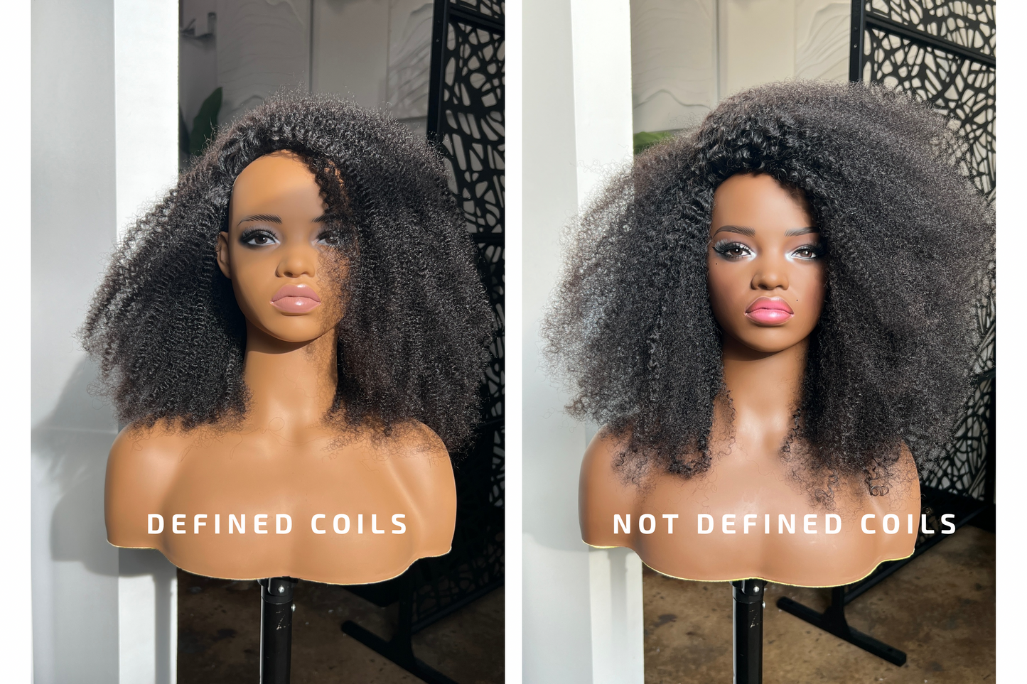 Afro Coily(4C) Flipover Wig