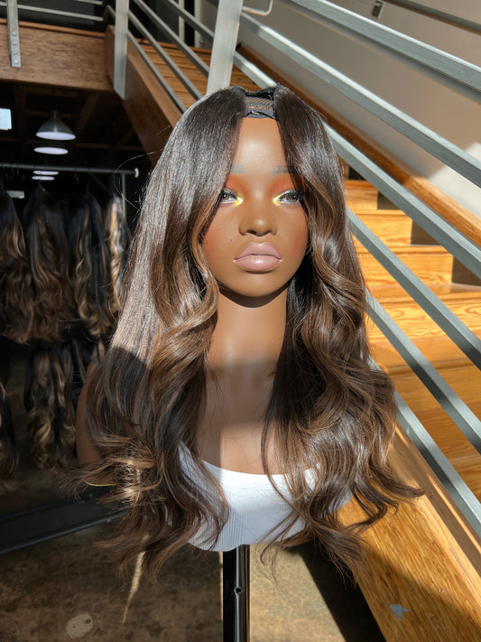 Express Balayage U-Part Wig 015
