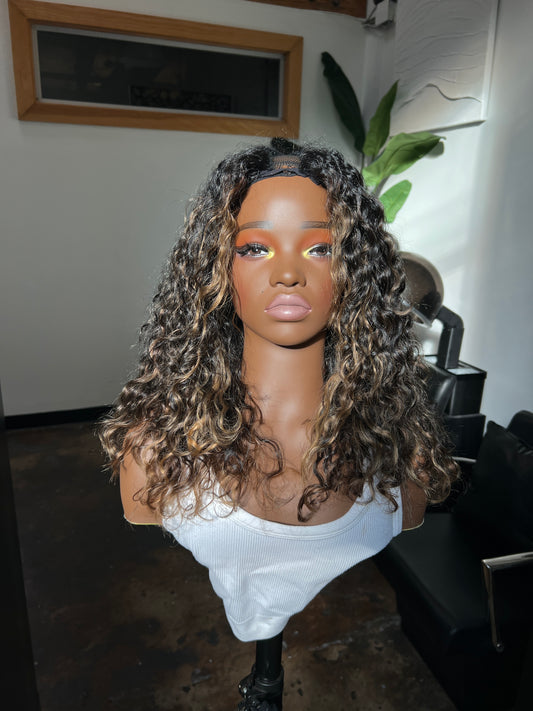 Express Balayage U-Part Wig 009