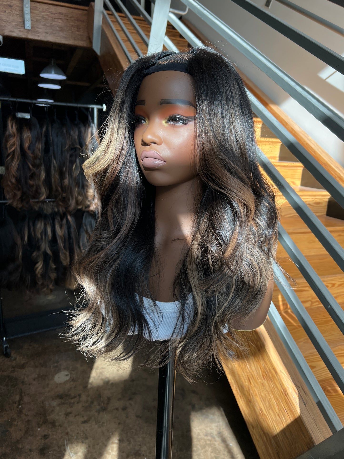 Express Balayage U-Part Wig 010