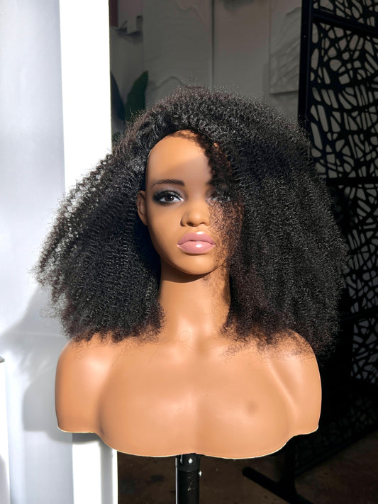 Afro Coily(4C) Flipover Wig