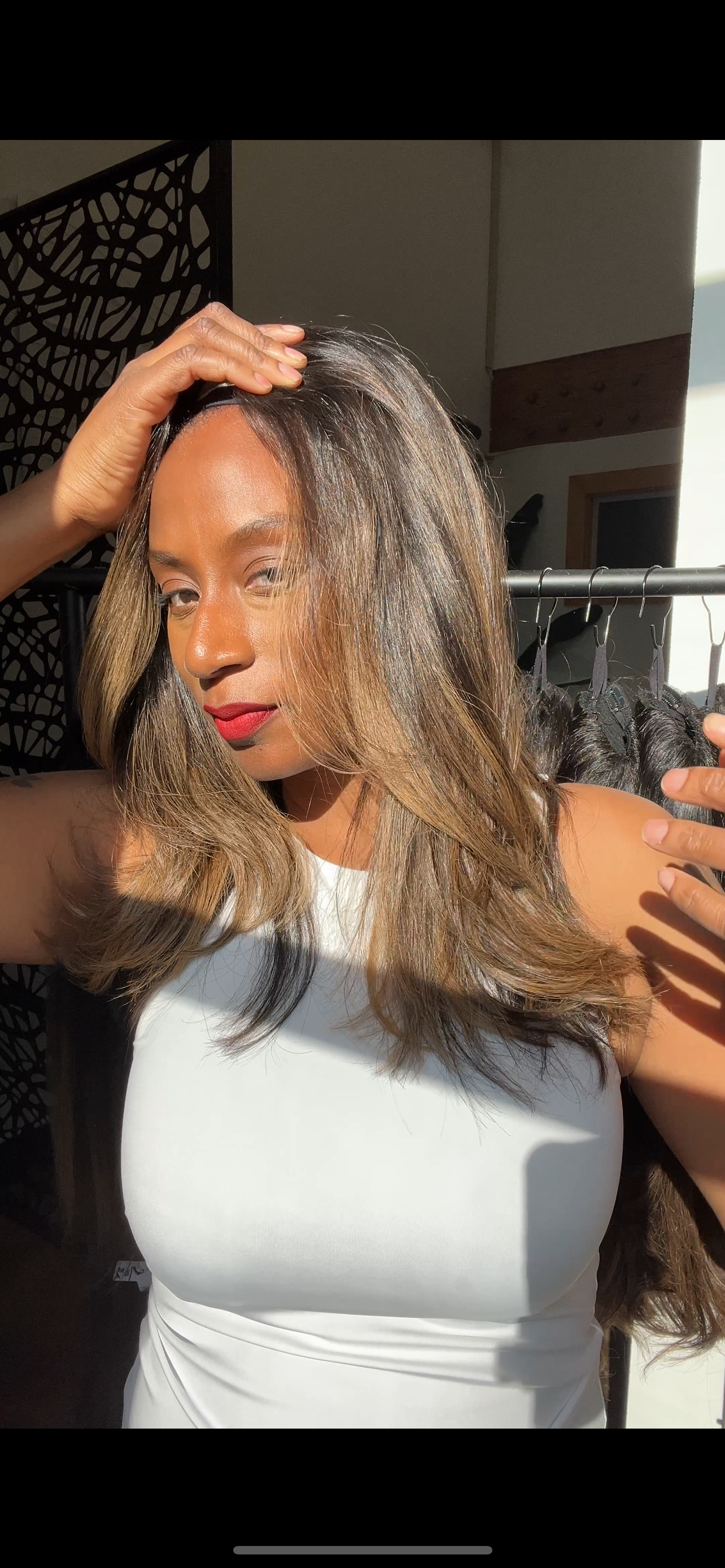 Express Balayage U-Part Wig 006