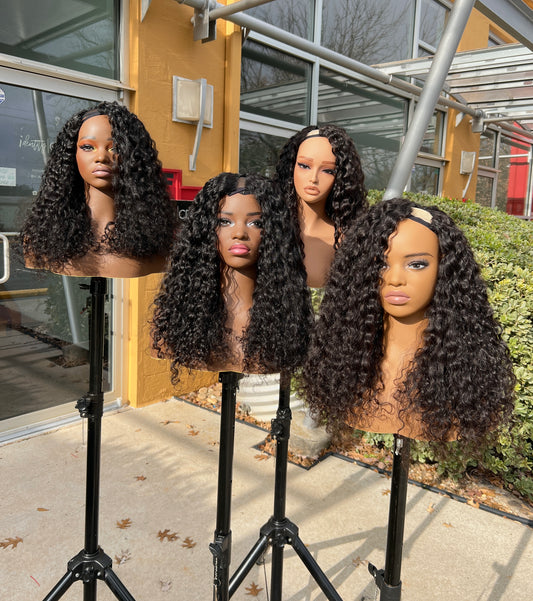 [CLEARANCE / NATURAL STATE] Curly U-Part Wig