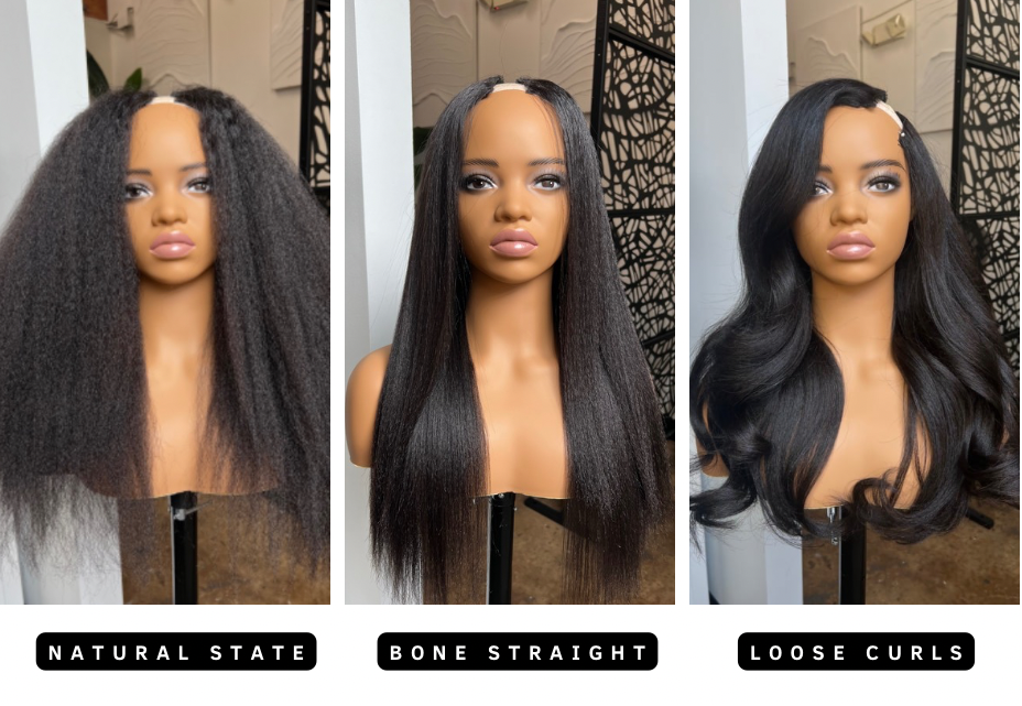 "14 Afro Straight U-Part [XS CAPSIZE]