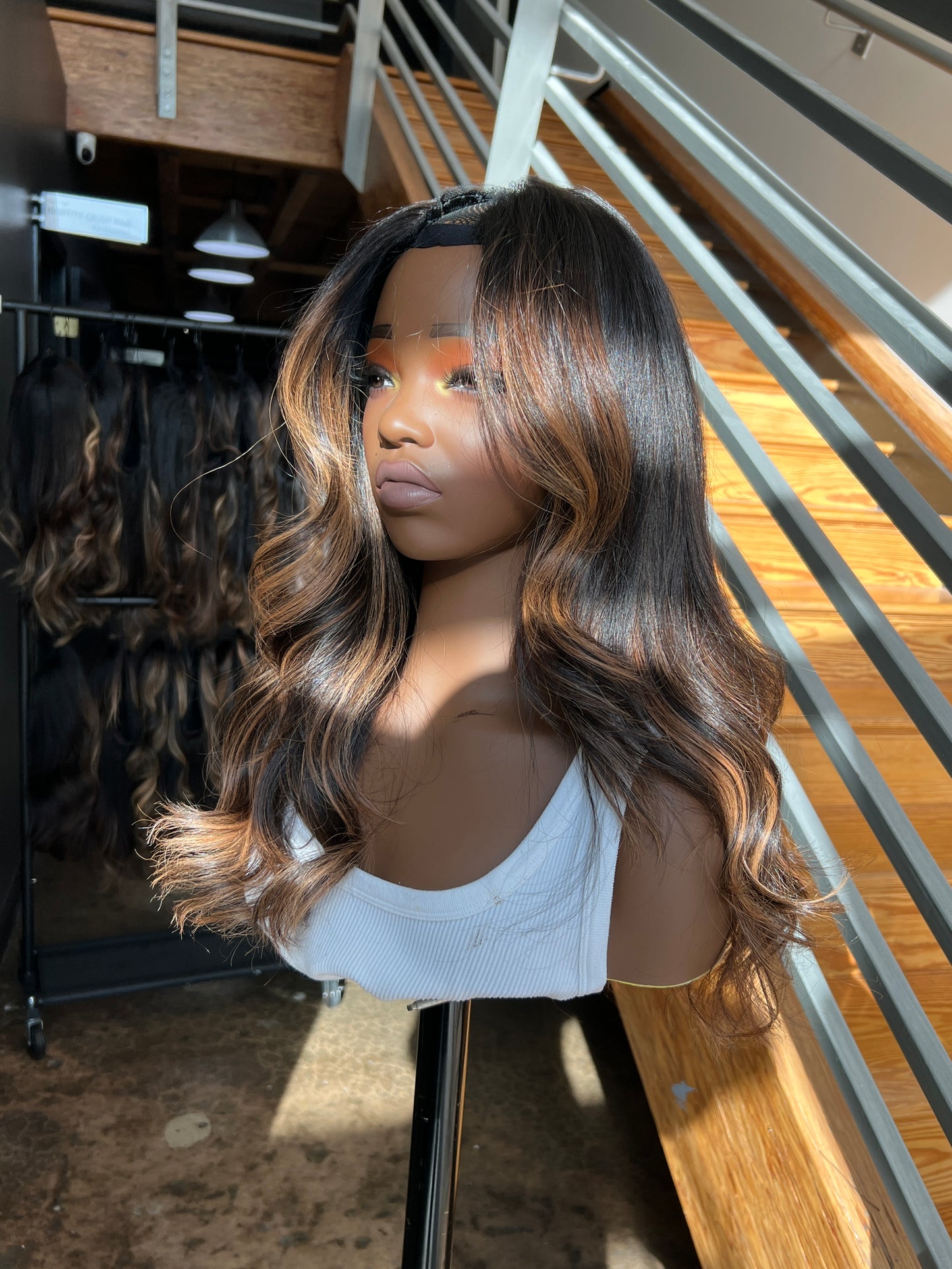 Express Balayage U-Part Wig 007