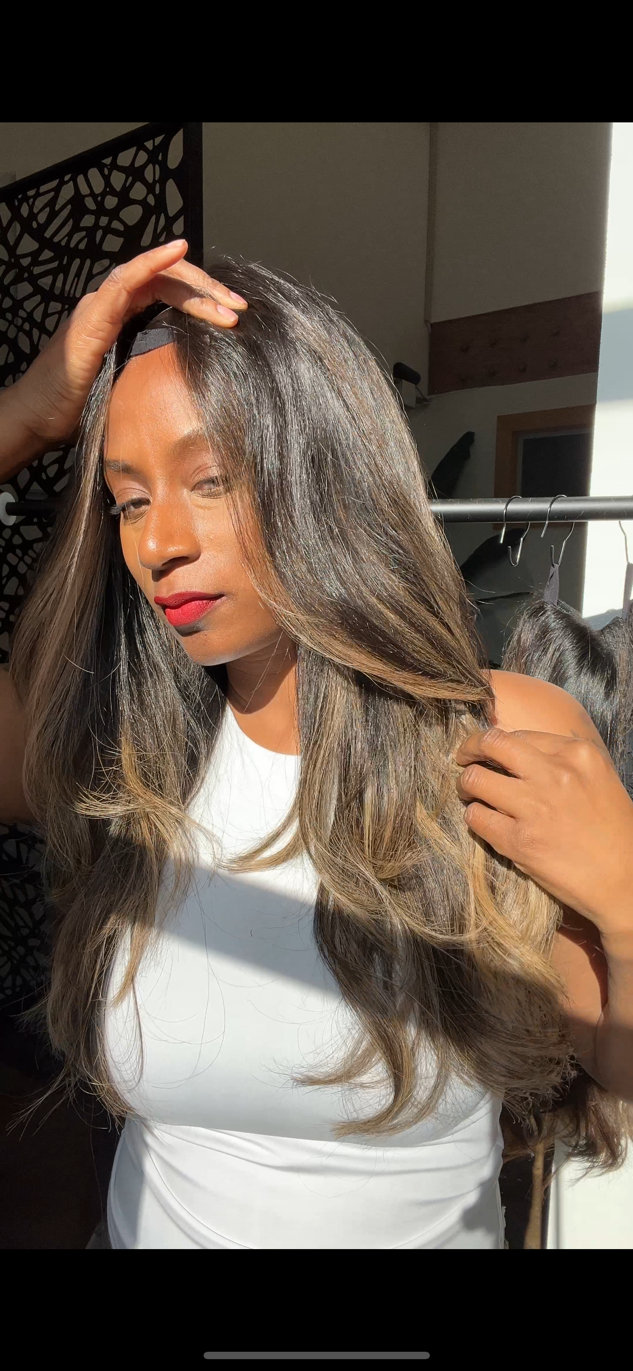 Express Balayage U-Part Wig 016