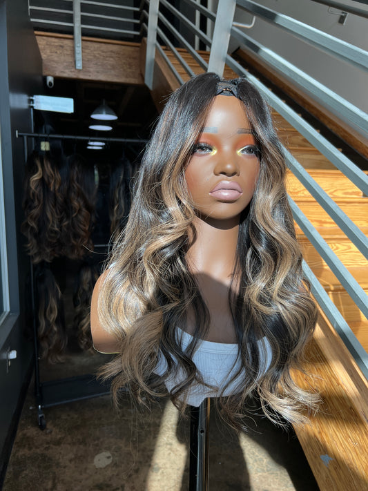 Express Balayage U-Part Wig 016