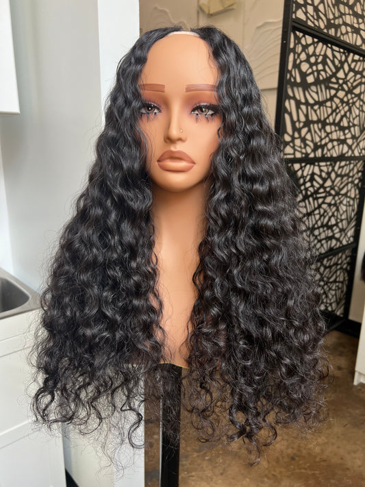 Curly U-Part Wig