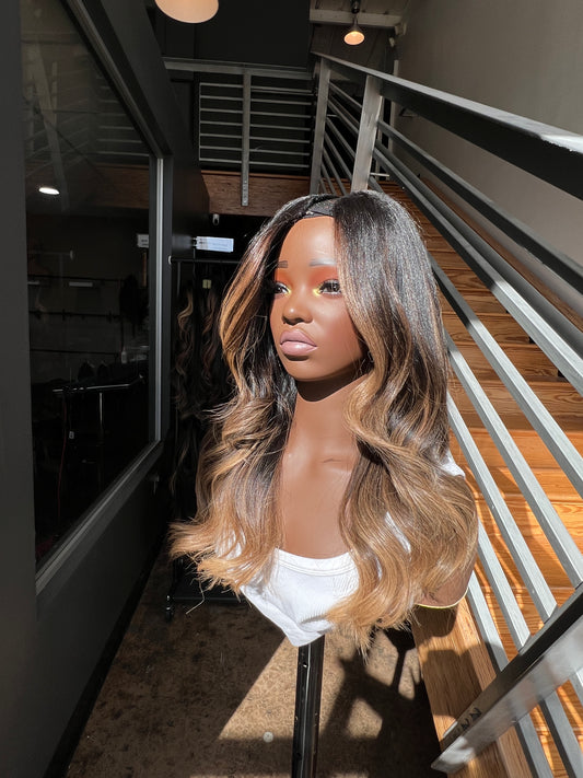 Express Balayage U-Part Wig 013