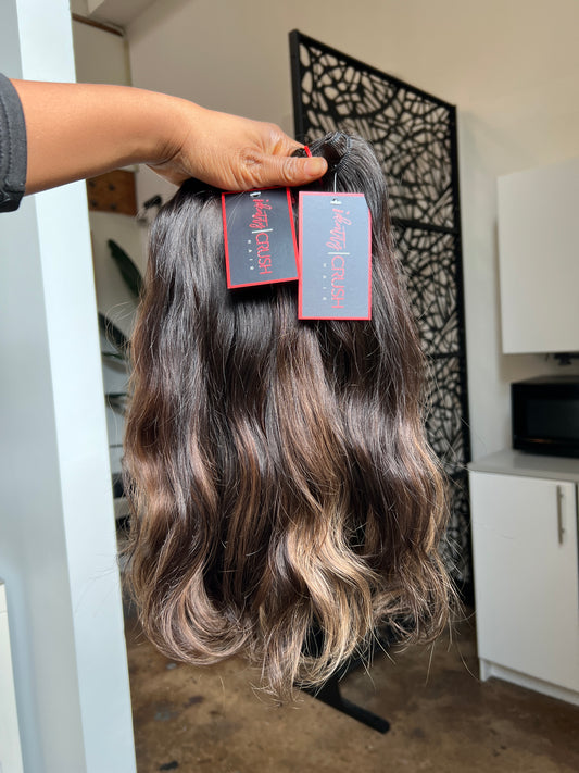 "14 Warm Bronde Highlights