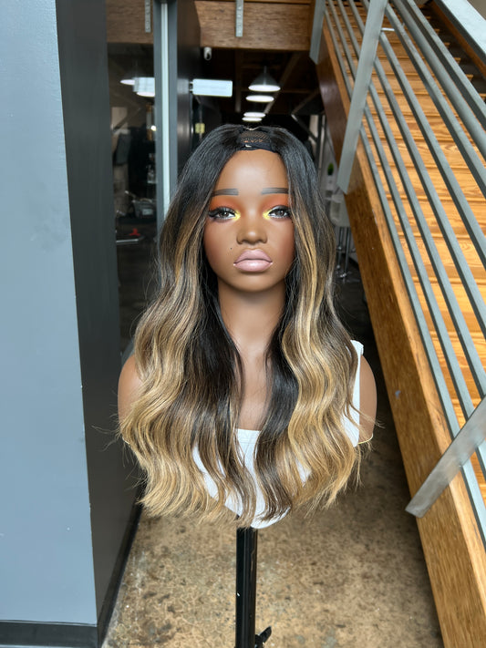 Express Balayage U-Part Wig 017